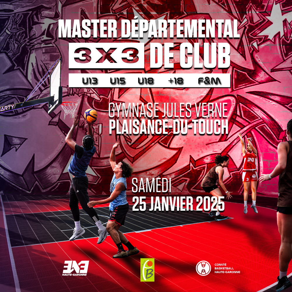 MASTER DEPARTEMENTAL 3X3 DE CLUB