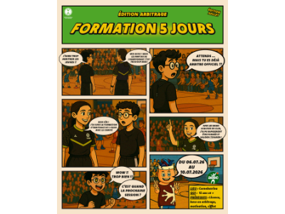 FORMATION 5 JOURS ARBITRES