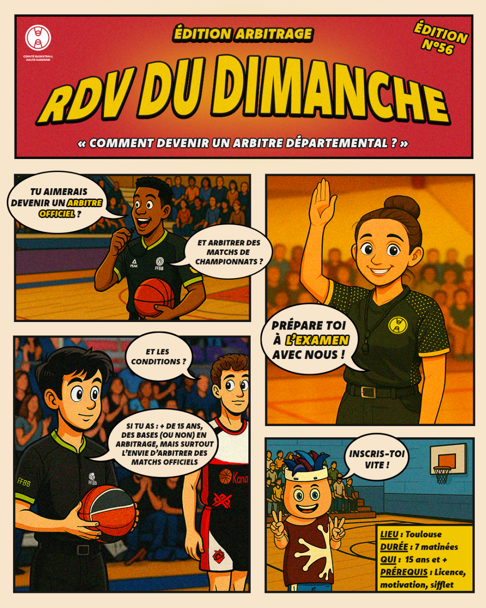 FORMATION ARBITRE RDV DU DIMANCHE