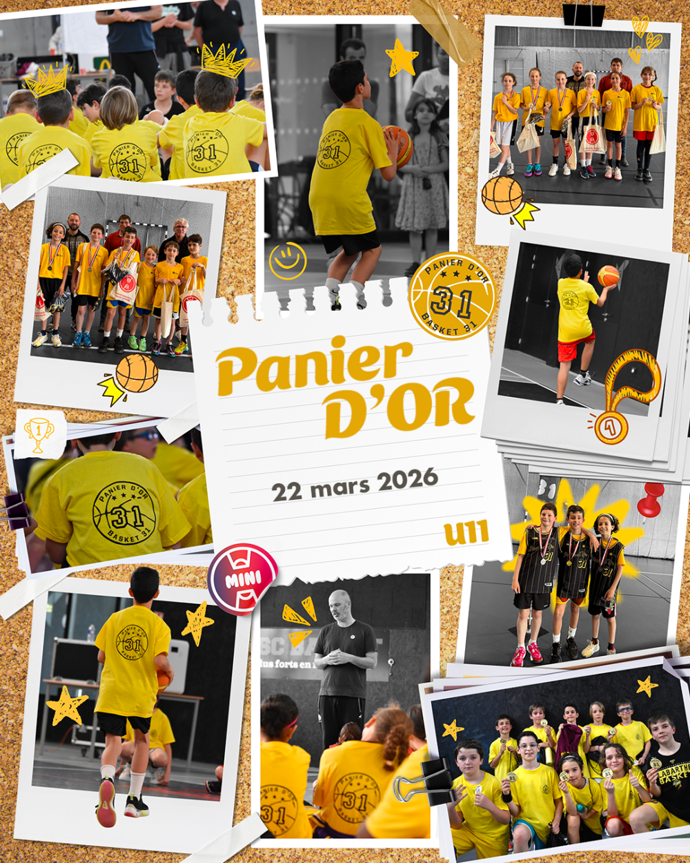 PANIER D'OR U11