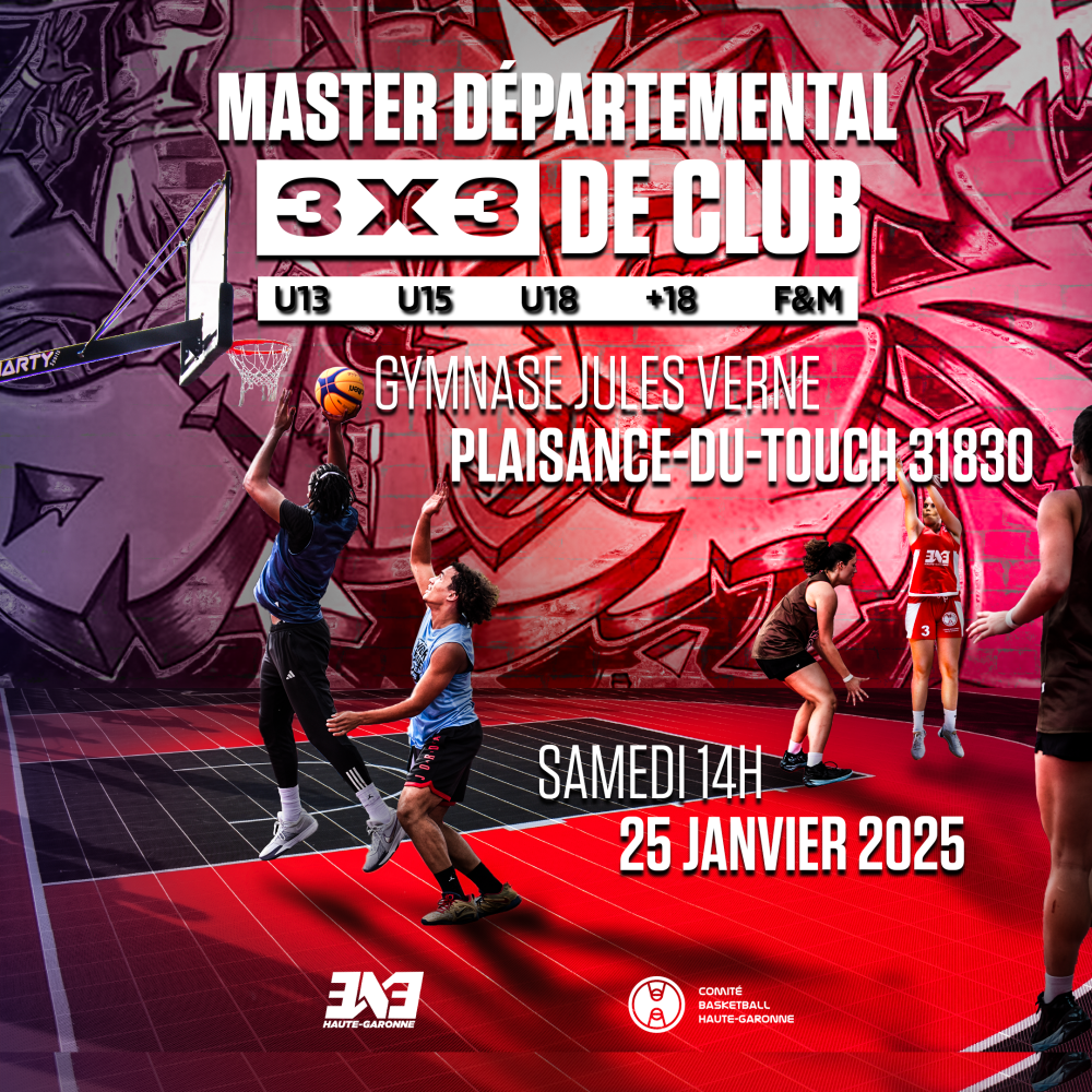 MASTER DEPARTEMENTAL 3X3 DE CLUB