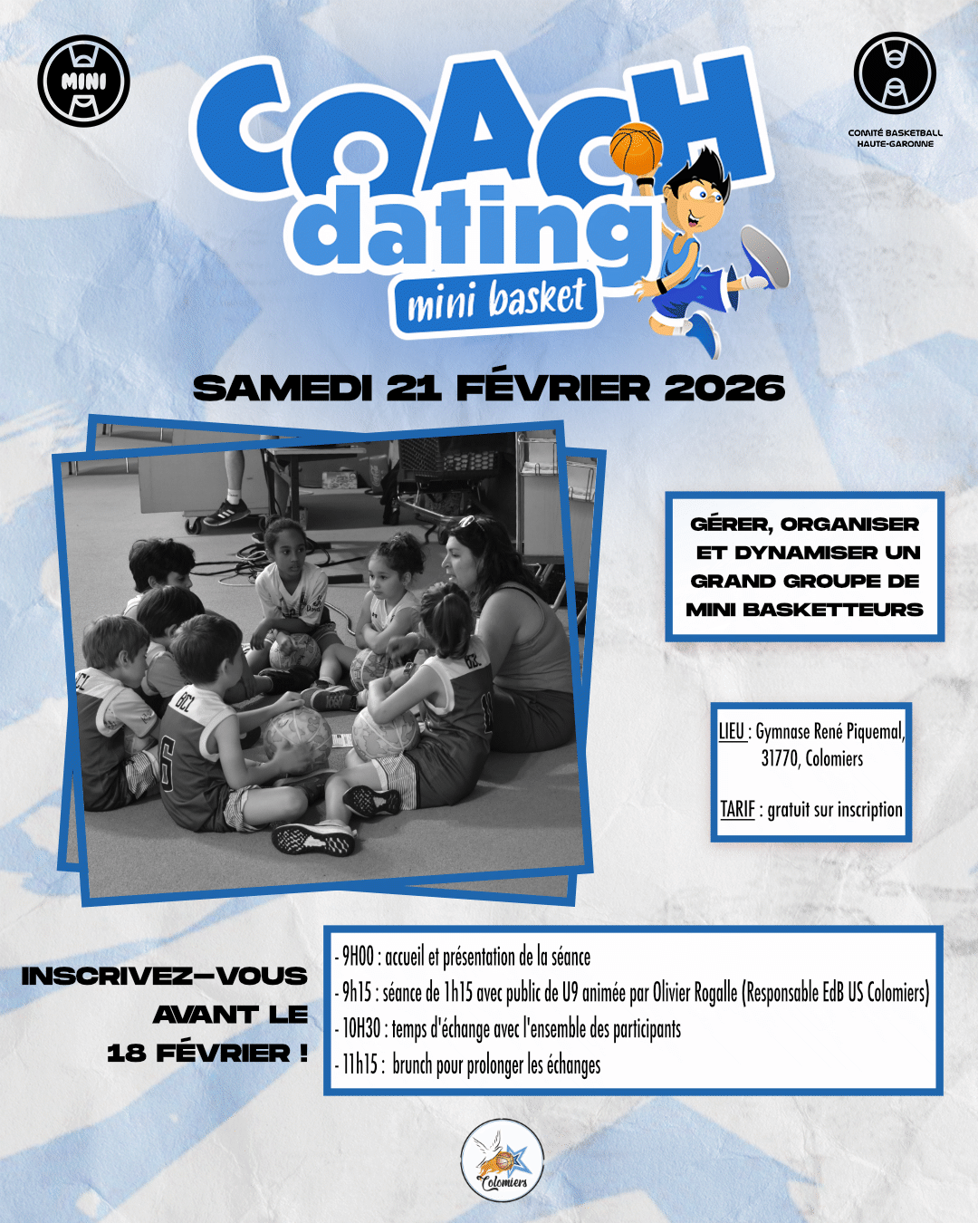 COACH DATING MINI BASKET